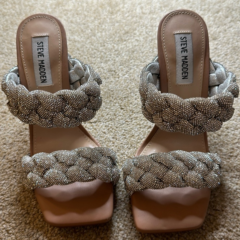 Steve Madden Crystal Heels